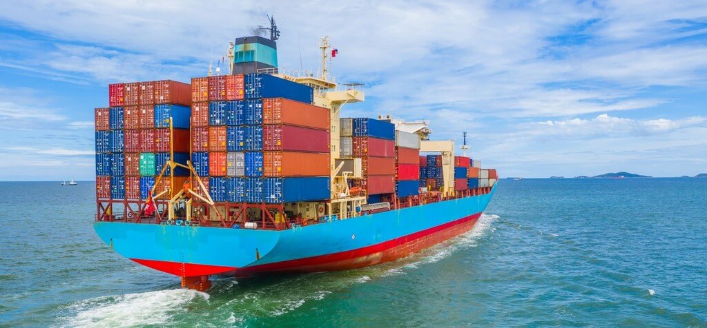 Maritime-container transport